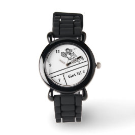 Astronautin Spaceman Tennisspieler Armbanduhr