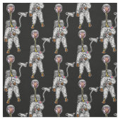 Astronautin Stoff (Muster)