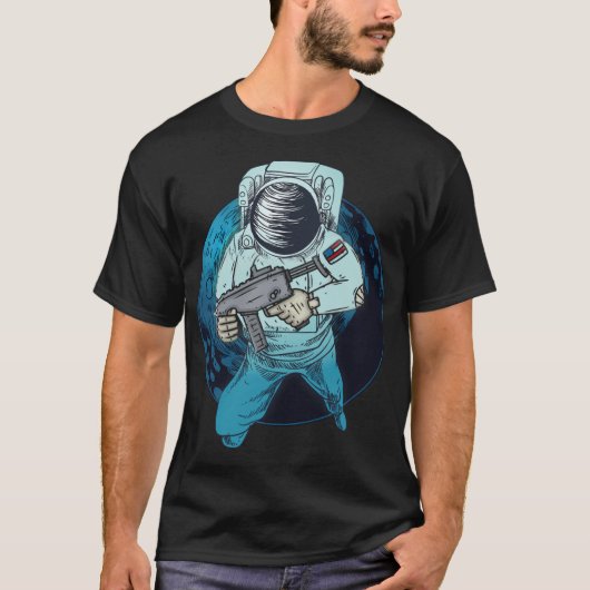 Astronautin T-Shirt (Vorderseite)