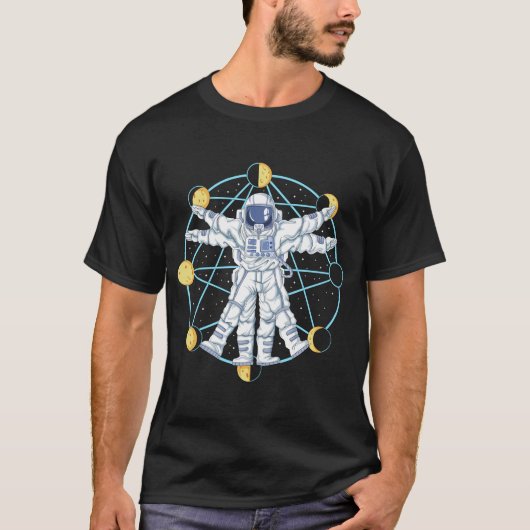 Astronautin T-Shirt (Vorderseite)