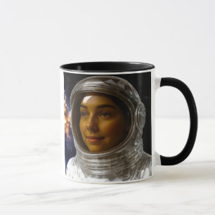 Astronautin Tasse