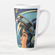 Astronautin trifft extraterrestrische Alien