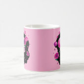 Astronautin Valentine Rose Kaffeetasse (Mittel)