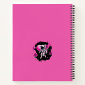 Astronautin Valentine Rose Notizblock (Rückseite)