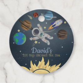 Astronautin Weltraumfavorisierungstags Geschenkanhänger