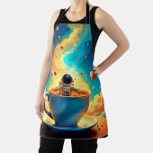 Astronaut's Coffee Cosmos Journey Schürze (InSitu)