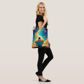 Astronauts Coffee Cosmos Reise Tasche (Am Model)