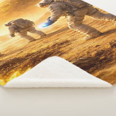 Astronauts explore yellow planet sherpadecke (3/4)