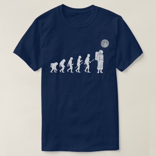 Astronauts Human Activity Evolution Walking in Spa T-Shirt (Design vorne)