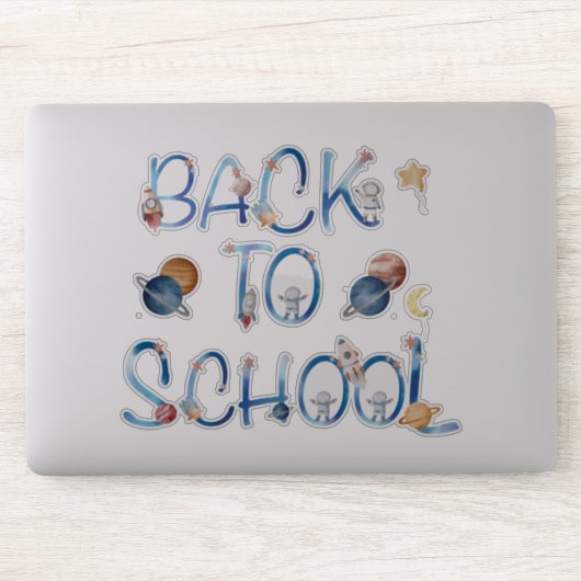 Astronauts Planets Space,back to school Aufkleber (Computer)