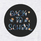 Astronauts Planets Space,back to school Etiketten (Design 1)