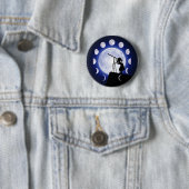 Astronomen, Astronomie, Mondphase Button (Beispiel)