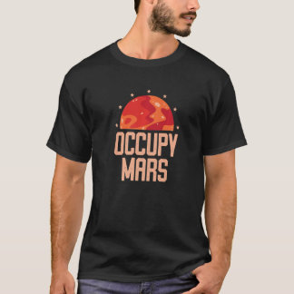 Astronomen-Astrophysik-Astronomie-Mars T-Shirt