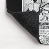 Astronomen, die während der Edo-Zeit arbeiten Mousepad (Ecke)