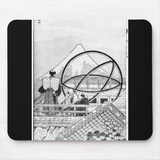 Astronomen, die während der Edo-Zeit arbeiten Mousepad (Vorne)