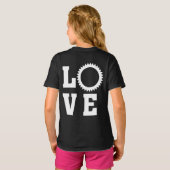 Astronomen, Liebe Total Eclipse T-Shirt (Schwarz voll)