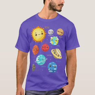 Astronomen Planets Niedlich Astronomen T-Shirt