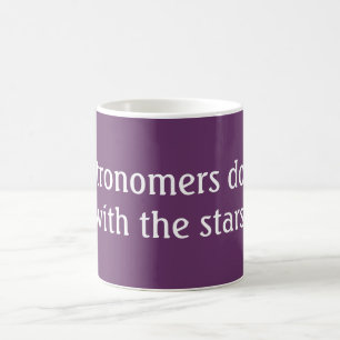 Astronomen tun es kaffeetasse