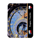 Astronomical Clock, Prag, Czechia Magnet (Vertikal)