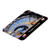 Astronomical Clock, Prag, Czechia Magnet (Linke Seite)