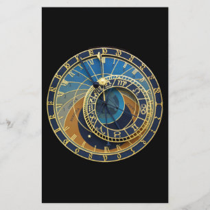 Astronomical Clock-Prag Orloj Briefpapier