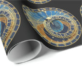 Astronomical Clock-Prag Orloj Geschenkpapier (Rolleneckpunkt)