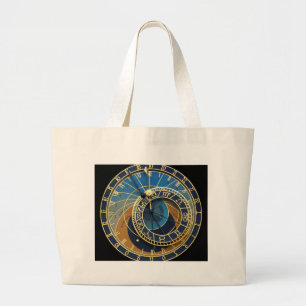 Astronomical Clock-Prag Orloj Jumbo Stoffbeutel