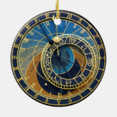 Astronomical Clock-Prag Orloj Keramik Ornament (Hinten)