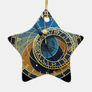 Astronomical Clock-Prag Orloj Keramik Ornament