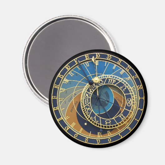 Astronomical Clock-Prag Orloj Magnet (Vorderseite/Rückseite)