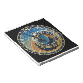Astronomical Clock-Prag Orloj Notizblock (angewinkelt)