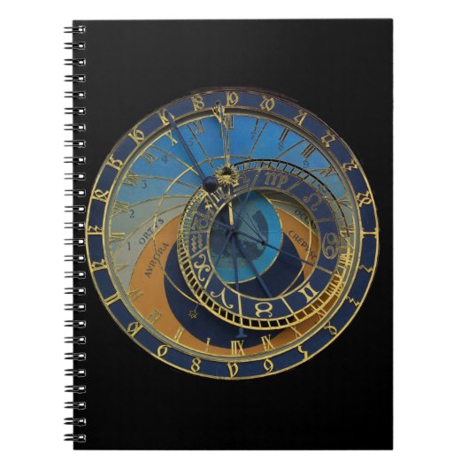 Astronomical Clock-Prag Orloj Notizblock (Vorderseite)