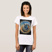 Astronomical Clock-Prag Orloj T-Shirt (Vorne ganz)