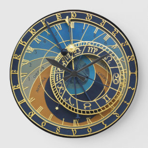 Astronomical Clock-Prague Orlog Große Wanduhr
