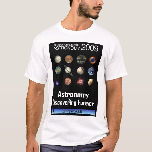 Astronomie 2009 T-Shirt (Vorderseite)
