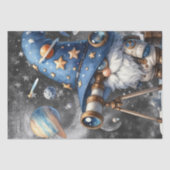Astronomie Celestial Gnome Seidenpapier (Vorderseite)