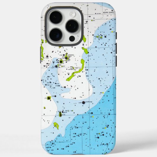 Astronomie Celestial Star Map Orion Case-Mate iPhone Hülle (Rückseite)