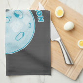 Astronomie der Mondastronomie Geschirrtuch (Viertel Falte)