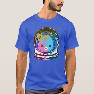 Astronomie der Rainbow Cat Astronaut Space Eplorat T-Shirt