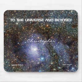 Astronomie des individuellen Namens Lagoon Mousepad