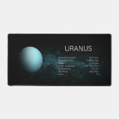 Astronomie des Planeten Uranus Schreibtischunterlage (Vorderseite)