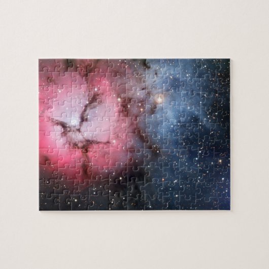 Astronomie des Trifid-Nebels Puzzle (Horizontal)