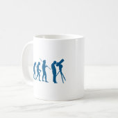 Astronomie-Evolution Kaffeetasse (Vorderseite Links)