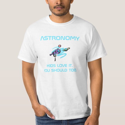 Astronomie für KinderT-Shirt T-Shirt (Vorderseite)