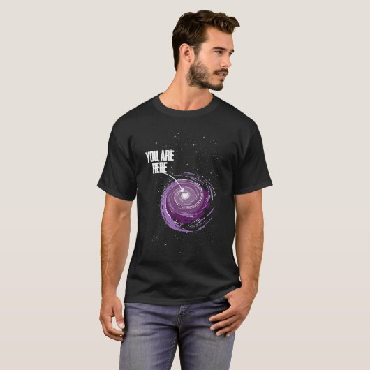 Astronomie Galaxy Moon Landing Planets Space Scien T-Shirt (Vorne ganz)