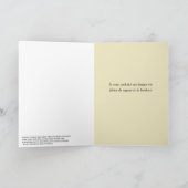 Astronomie-Geburtstag des französischen Textes Karte (Innenseite)