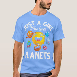 Astronomie Girls Astronomin Science Weltraumschnit T-Shirt