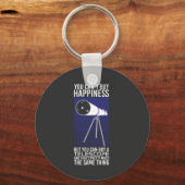 Astronomie - Glück kann man nicht kaufen Schlüsselanhänger (Vorderseite)