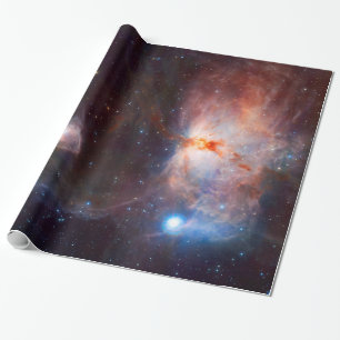 Astronomie im Weltraum: Nebel Universum Geschenkpapier