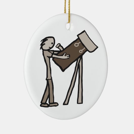 Astronomie Keramik Ornament (Rechts)